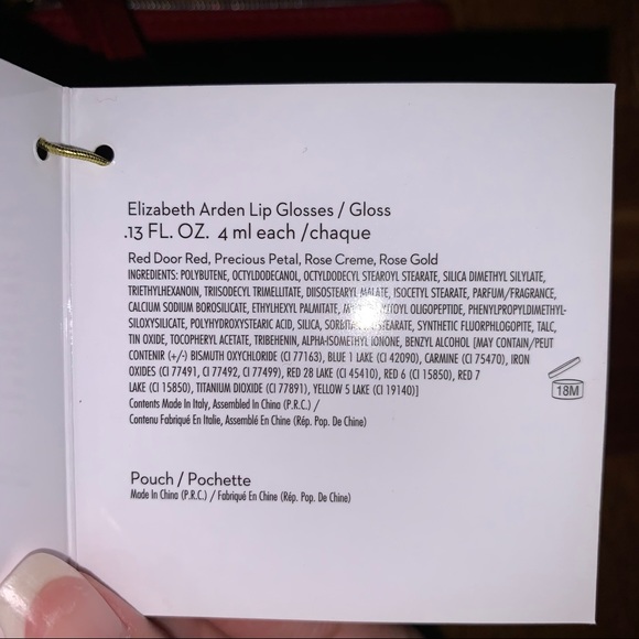 Elizabeth Arden Lip Glosses with Red Pouch - Picture 3 of 3